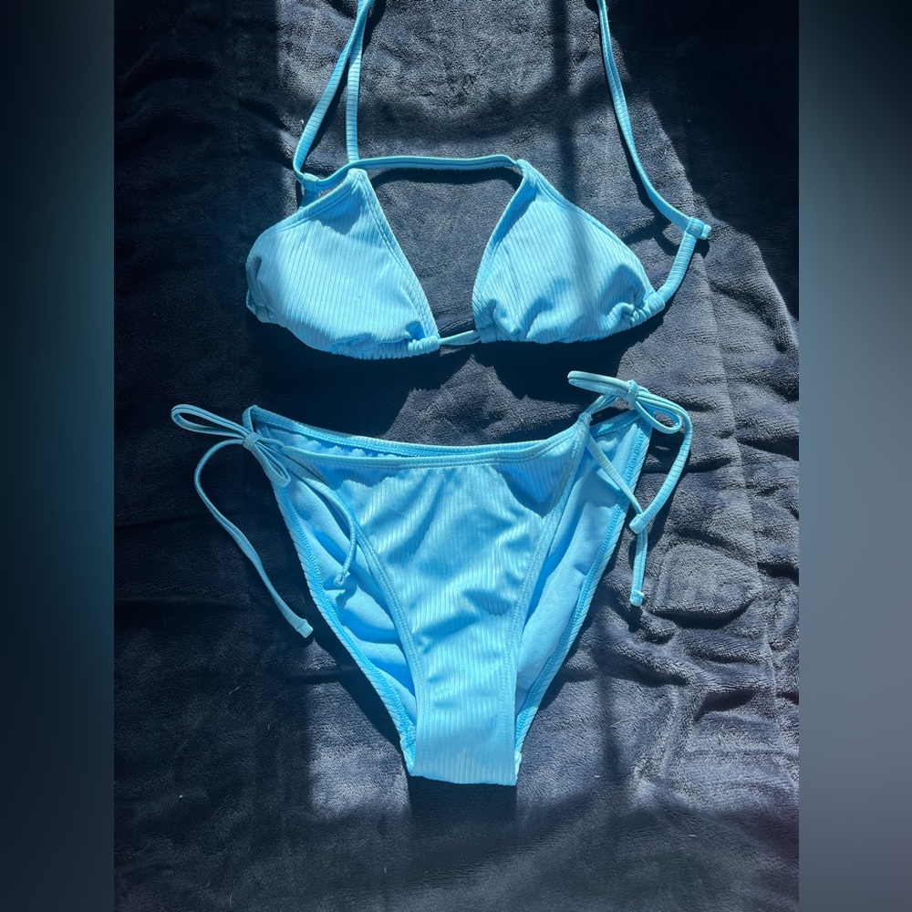 Nice blue wild fable bikini set